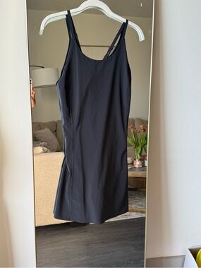 Athleta Black Infinity Dress with Slim Straps